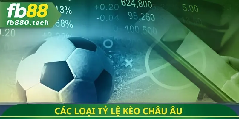 Các loại tỷ lệ kèo châu Âu 