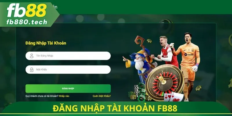Đăng nhập tài khoản FB88